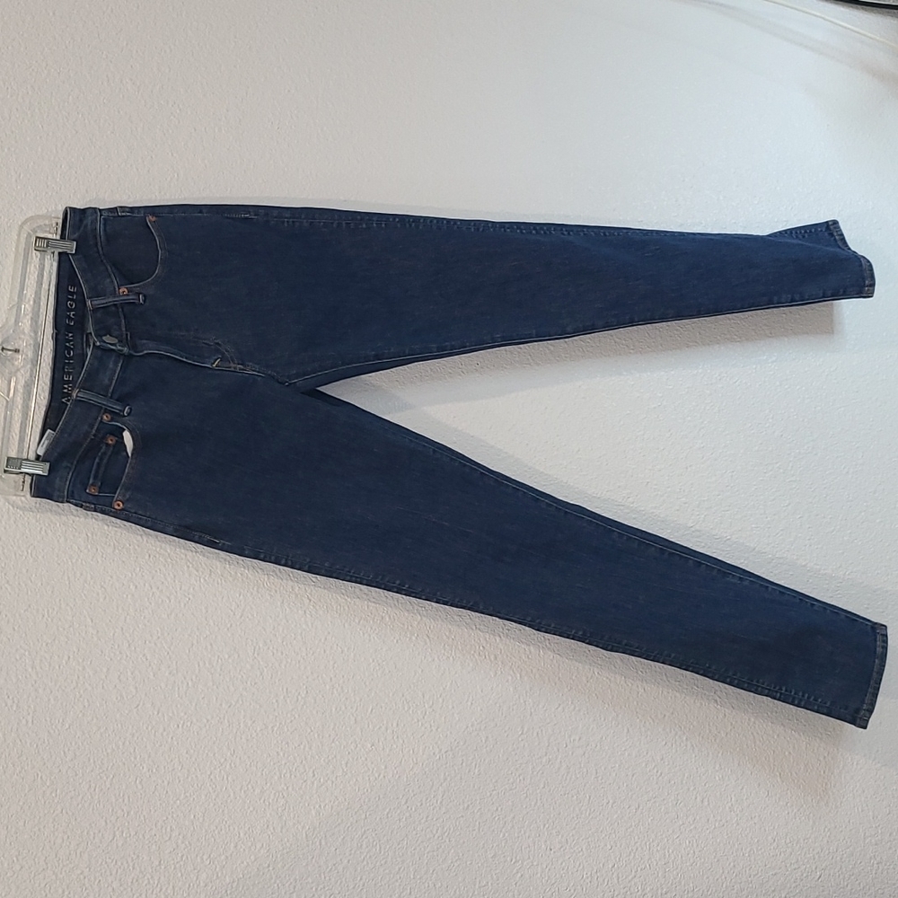 American Eagle skinny jeans 30x34 dark wash AEO airflex